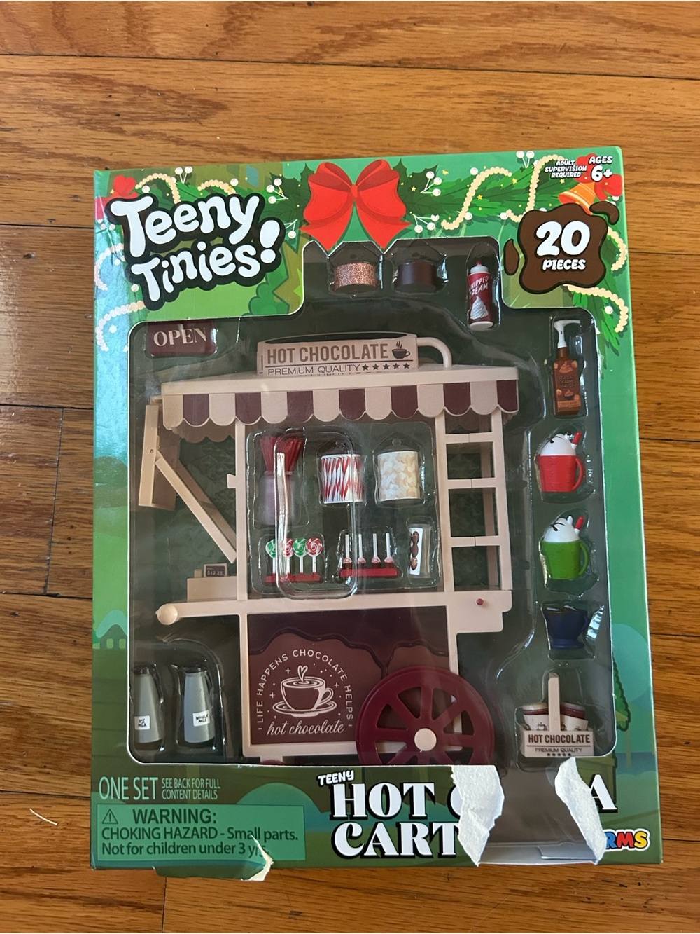 Teeny Tinies Hot Chocolate Cart Playset